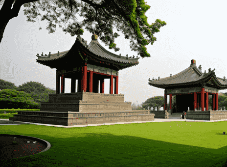 夏天我们墓地景象
